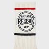 Circle Logo Crew Socks - Cream