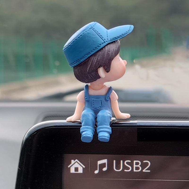 

Interior Stylish Car Decoration Cartoon Couple Figurines In Various Styles StyleR