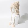 Hat Female Northeast Thickened Warm Lei Feng Hat Ear Protector Plush Rabbit Hairball Knitted Hat Windproof And Cold-Proof Wool Hat Female