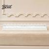Mahjong Accessory 1/4Pcs Rack with Magnetic Pusher & Storage Bag Scalloped Acrylic Mah Table Organizer Jongg Tile Holder Bar Gift for American
