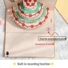 Biglietto di Buon Compleanno Luminoso 3D con Musica e Busta