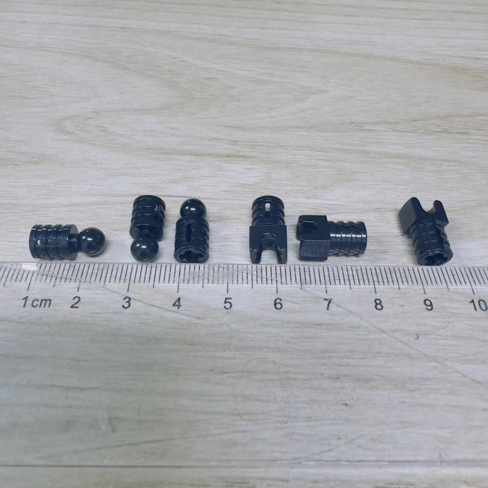 Non-Toxic Moc 10Pcs Special Cross Axis Joint Connection Building Blocks Mecha Robot Part Bricks Particle Idea Toys Children Birthday Gifts