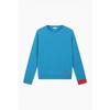 Benetton Wool Knit Block Sleeve Bakpf9561