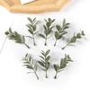 50/100PCS Artificial Plants Leaf Wedding Party Home Decor Accessories Diy Cake Candy Box Garland Christmas Decorative Flowers