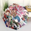 1 Stück Anime-Charaktere-Regenschirm für den Außenbereich – Automatisches Öffnen/Schließen – Tragbares 3-fach faltbares Design – 8-Streben-Eisenrahmen – Geschenkidee für Fans und Reisende