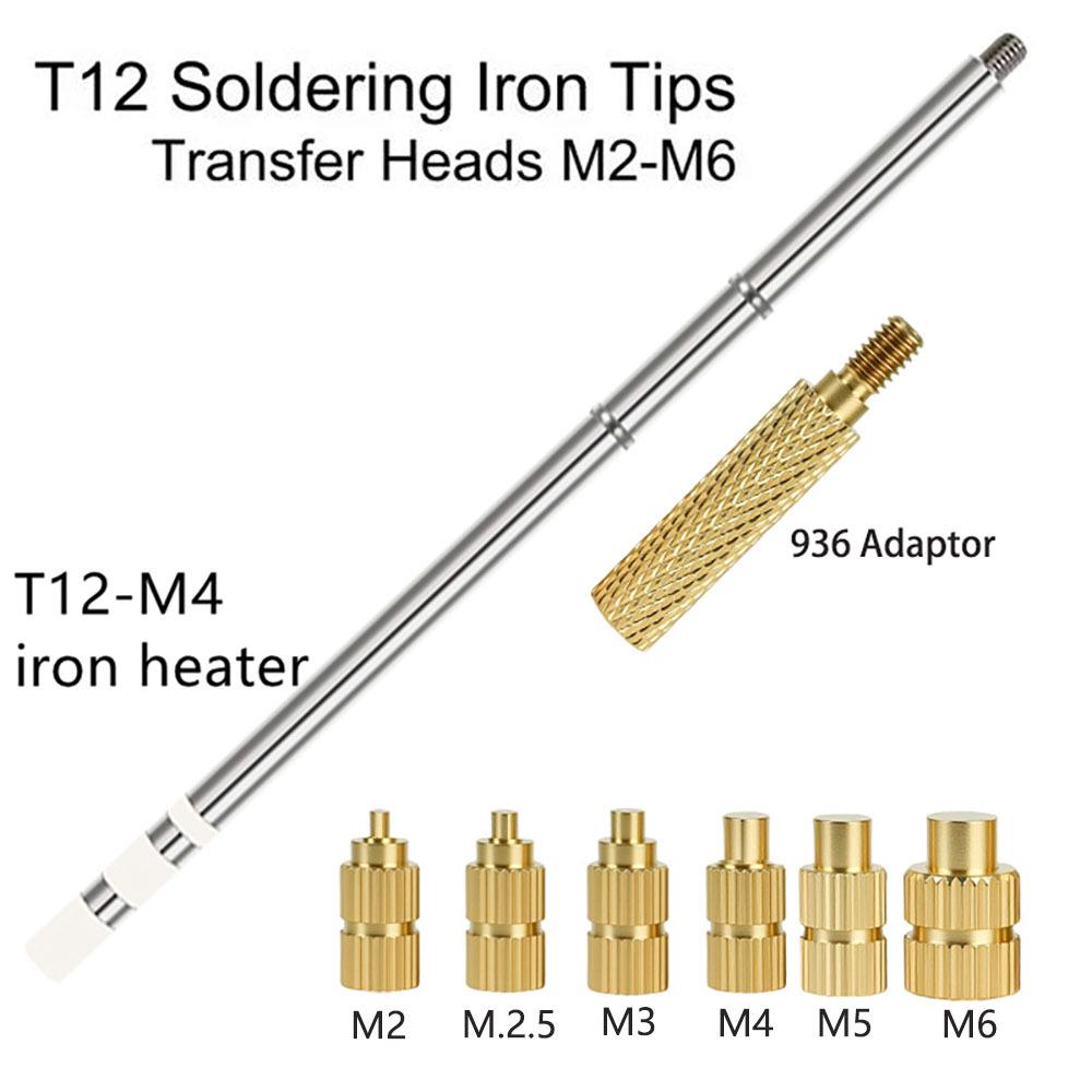 3D Hot Melt Nut Crimping Head for M2-M6 Nuts