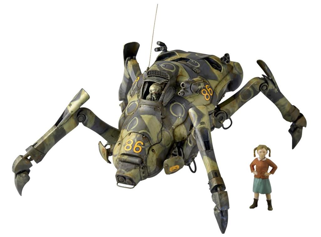 Kaiyodo ARTPLA Maschinen Krieger Pamela Amsel Scale Unpainted Plastic Model Kit AP047 Sturmkäfer & 1/35