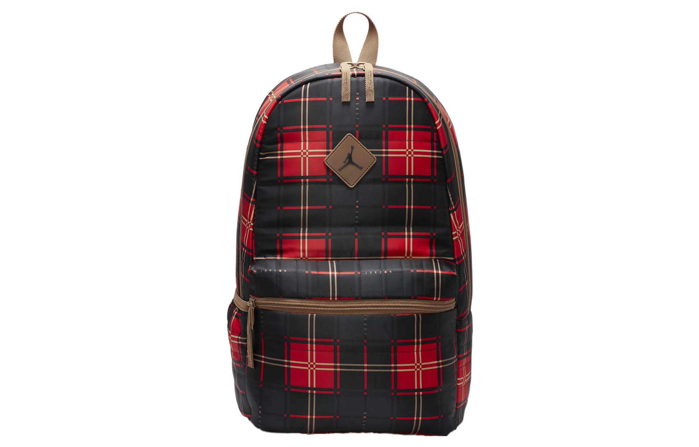 Sac à dos Jordan en polyester Regular Unisexe Rouge Feu ONESIZE