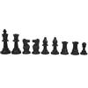 Plastic Outdoor International Chess Set Game with Foldable Chessboard