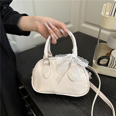 Hochwertige kleine Tasche Damen neue beliebte vielseitige Umhängetasche Mode lässig tragbare Bowlingtasche