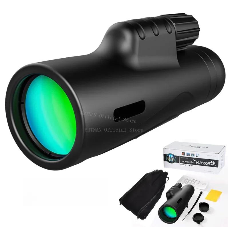 Powerful 12x42 Monocular Zoom HD Portable Long Range Professional Telescope Monocular for Hunting