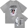 2025 Katy Perry The Lifetimes Tour Print T-Shirt Unisex Damen Vintage Ästhetik Hohe Qualität Übergroße Baumwoll-T-Shirts Streetwear