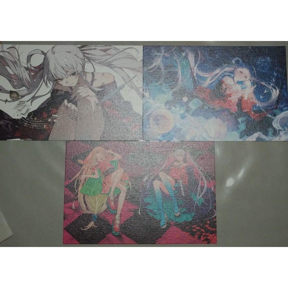 Used Super Kaguya Hime Admission Benefits Postcard Torinoko City Lonely Universe World is Mine