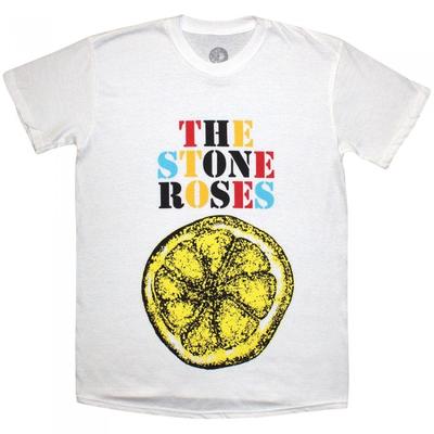 The Stone Roses Unisex Adult Multicolour Lemon T-Shirt