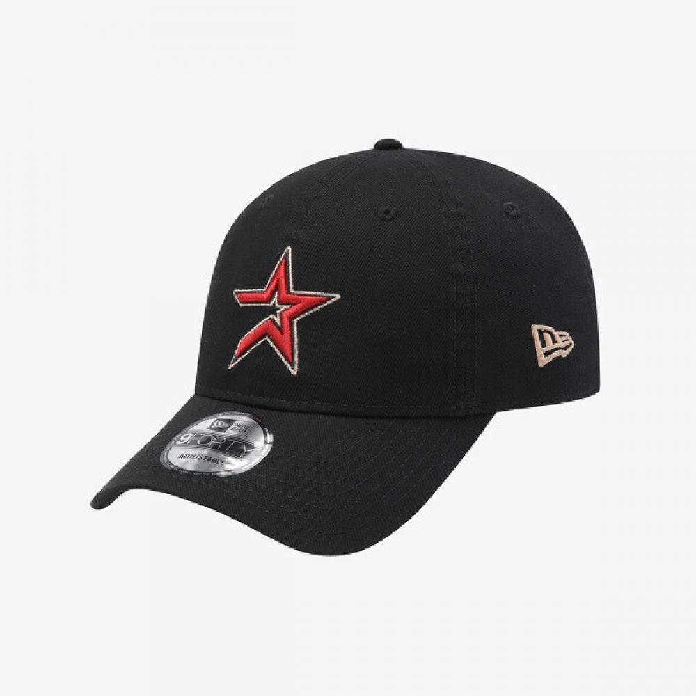 New Era Mlb Houston Astros Unstructured Ballcap Black blacks/OSFM