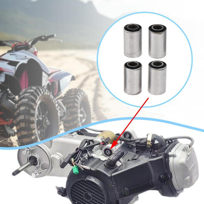 4 Pieces Rear Swing Arm Bushes Motorcycle Accessory Spare Parts Easy to Use