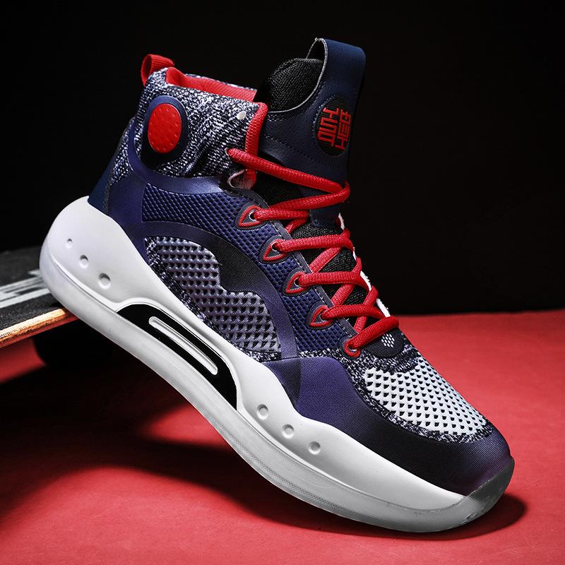 

Баскетбольные кроссовки Мужские профессиональные для реальных боевых действий студенческие тренировочные кроссовки Детские спортивные кроссовки Мужские и женские удобные спортивные баскетбольные кроссовки 45