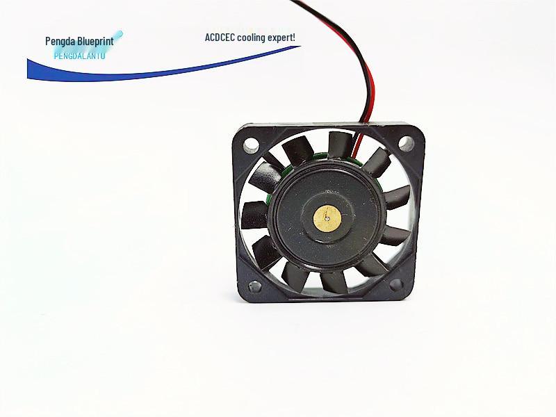 High-Temperature Resistant 4007 DC 5V/12V 4CM Iron Leaf Cooling Fan for Northbridge/Southbridge Chassis Motherboard