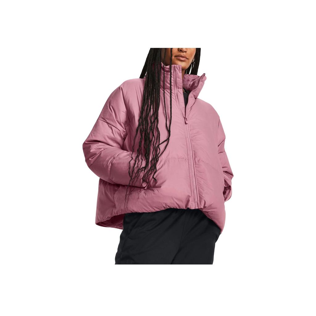 Under Armour Coldgear Infrared Down Puffer Jacket Women Jacket Pink 1378858-697
