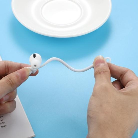 1 Pair Anti-lost Earhooks Ear Hook Holder for AirPods Pro Bluetooth-compatible Earphone