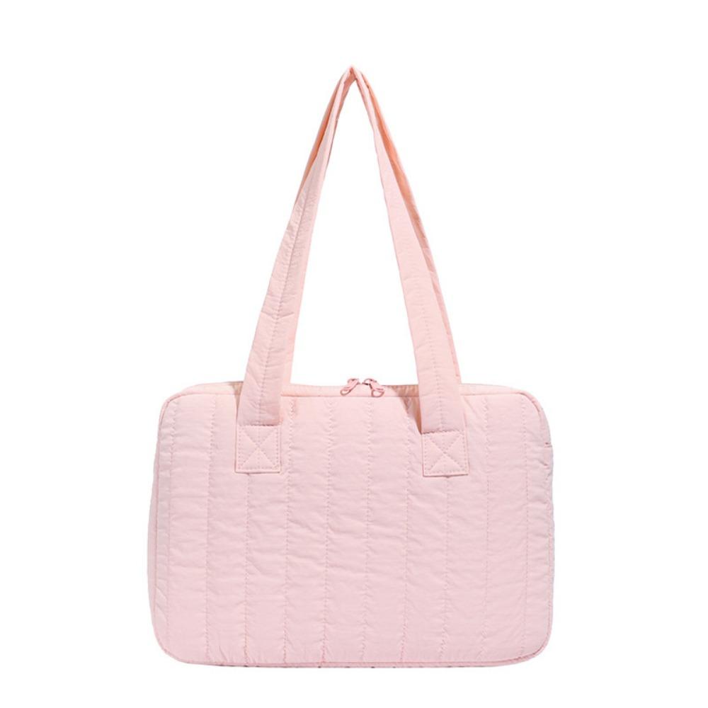 Multi-purpose Laptop Shoulder Bag Large Capacity Shockproof Laptop Protective Bag 14 Inch Solid Color Laptop Handbag Travel