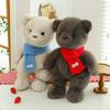 Bear Teddy Scarf Plush Toy Cute Cartoon Children Sleep Girlfriend Gift Birthday