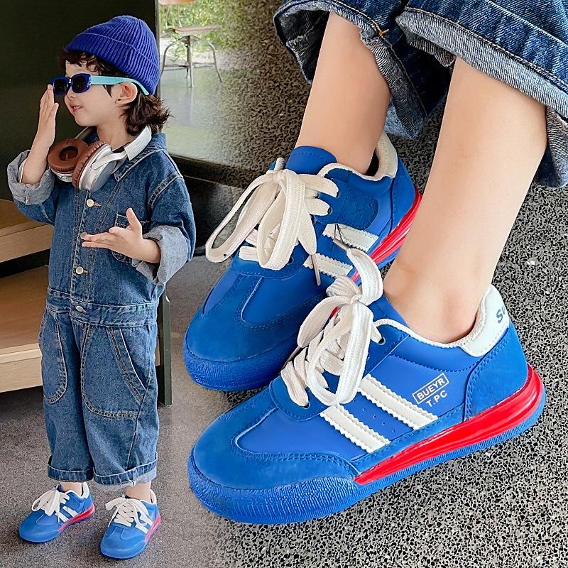 2025 Autumn New Students Children's Versatile Casual Shoes Girls Low-top Forrest Gump Shoes Boys Soft-soled Sports Shoes
