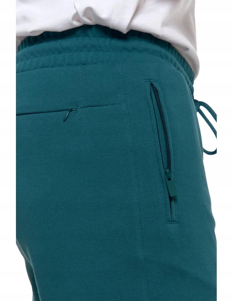 Men's Shorts with Zipper Pockets and Elastic Waist Summer MORAJ 3XL GREEN