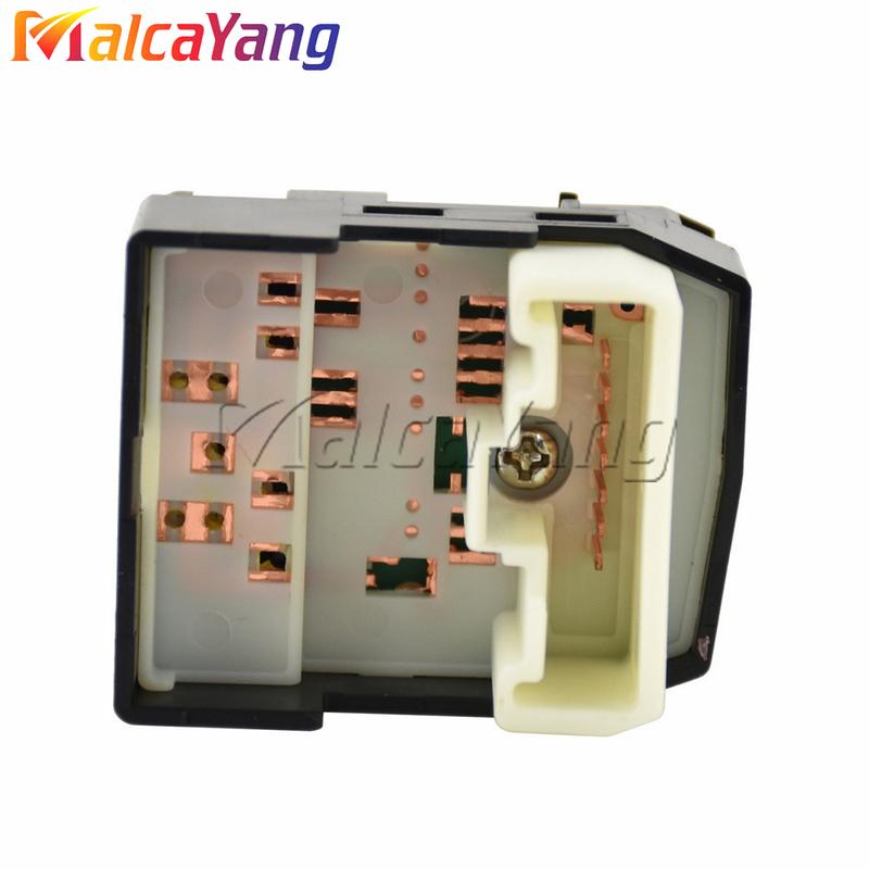 Prepínač bočného zrkadla pre Toyota Corolla Camry 84872-52030 Power Master Prepínač nastavenia zrkadla 84870-34010 84870-02040