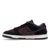 Nike Dunk Low SE Fleece - Burgundy Crush Damen Sneaker Rot Schwarz Weiß DQ7579-600