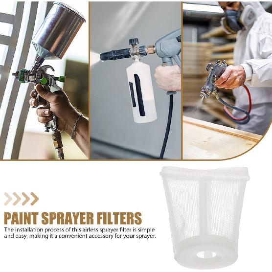 Paint Sprayer Filter Replacement 120 Mesh Lower Pot Filter Strainer for Airless Sprayers 1.61X1.18X0.78 Inch Automotive Home Improvement