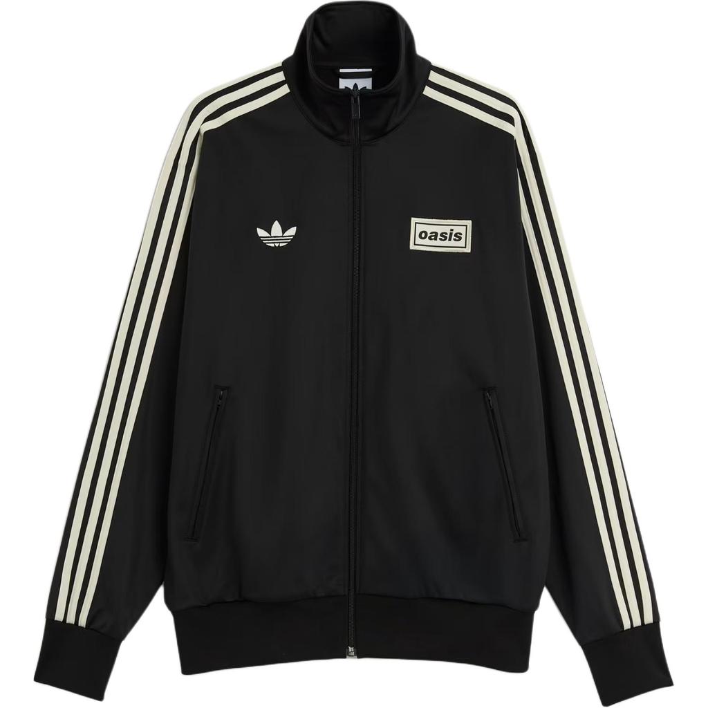 Adidas Originals X Oasis Collaboration Firebird Tour Loose Fit Three Stripe Jacket Unisex Jackets KT-3456