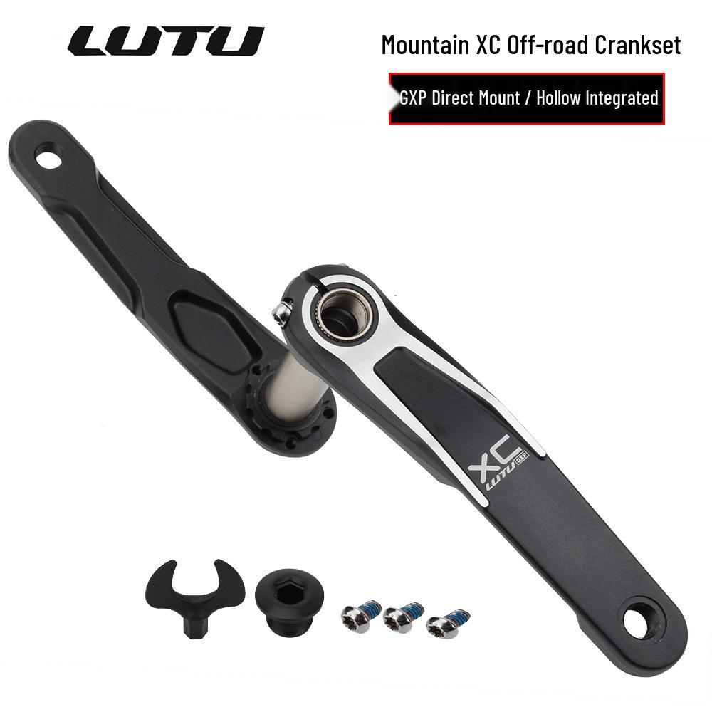 LUTU GXP Mountain Bike Crankset: Hollow Integrated 11/10/12-Speed AM/XC Single Chainring.