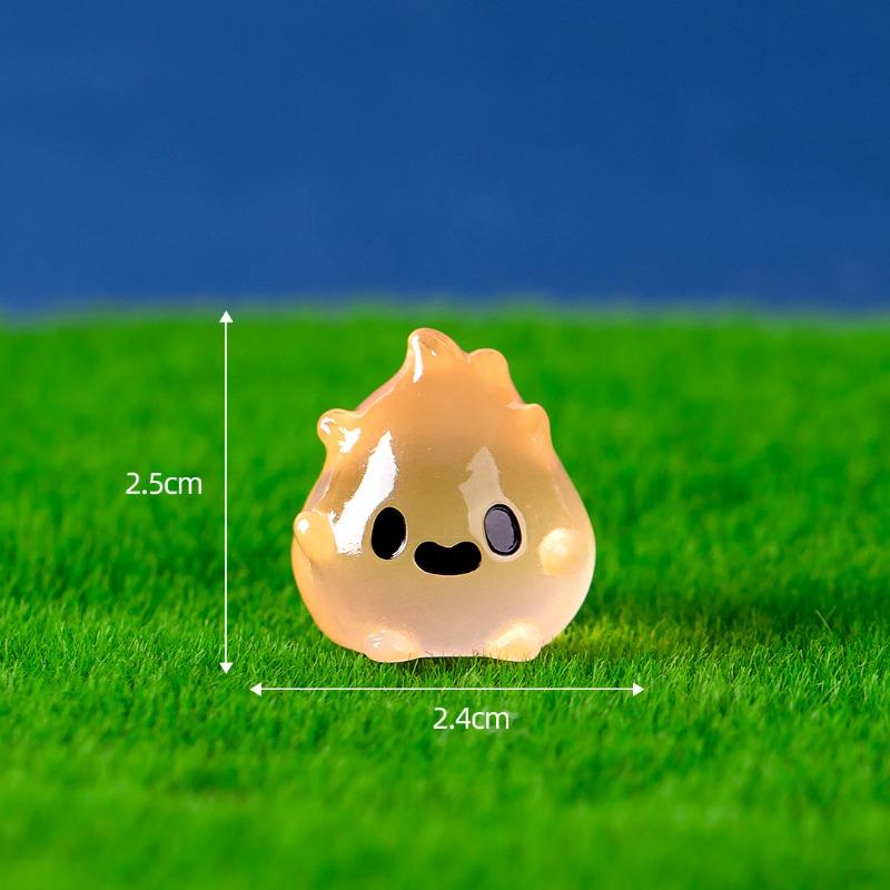Micro-landscape Luminous Halloween Cute Ghost Devil Pumpkin Decorative Accessories Resin Small Ornaments