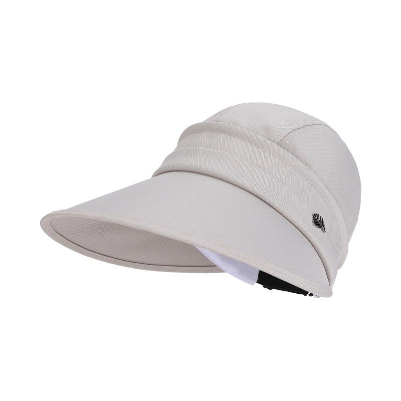 Women's Summer Wide-brimmed Sun Hat. Removable Brim. Convenient Open-top Hat. Outdoor Cycling Sun Hat.