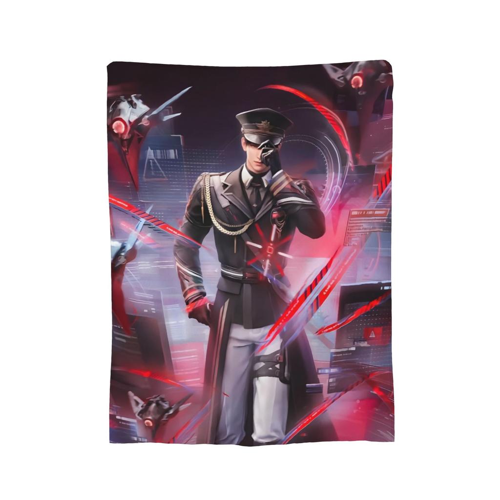 Caleb Love And Deepspace Blankets Flannel Textile Decor Breathable Thin Throw Blankets for Sofa Office Bedding Throws