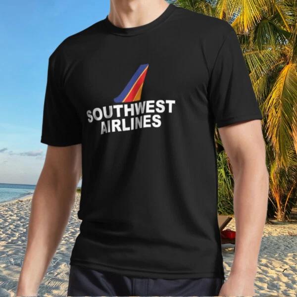 New Shirt Southwest Airlines Active T-Shirt Funny Size S to 5XL 2XL