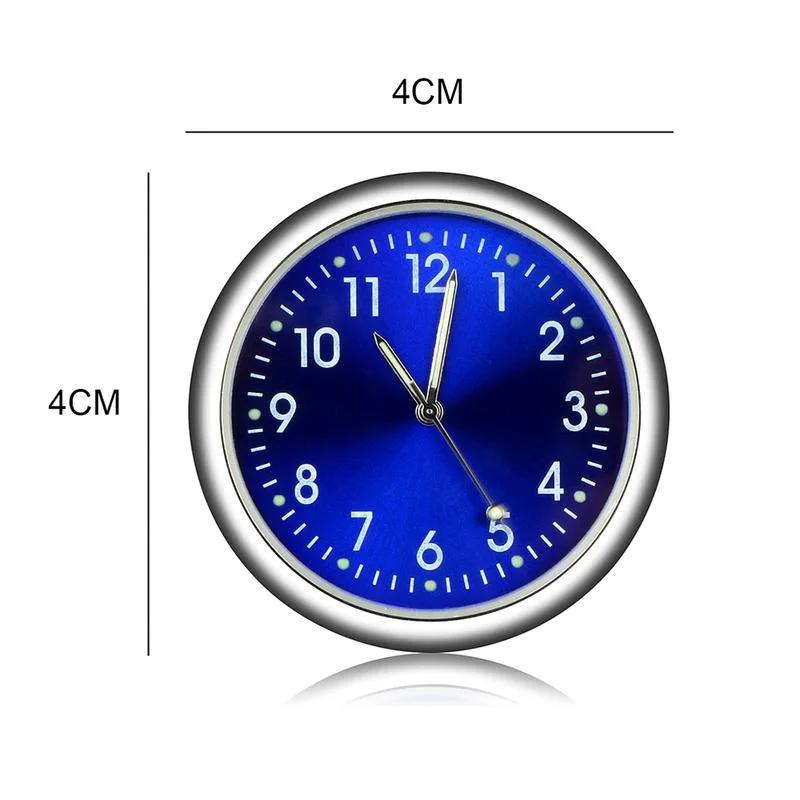 Luminous Auto Gauge Clock Mini Car Clock with Clip Air Outlet Watch Clock for Styling Car Accessories Interior