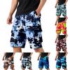 Herren Tarn Cargo-Shorts mit Kordelzug Taille Verstellbare Passform Mehrere Taschen Robust Arbeitskleidung Outdoor Utility Shorts