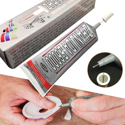 Klej do Cyrkonii Kryształowych DIY Narzędzie Rękodzielnicze Igły Klej Epoksydowy Mocny do Rękodzieła Biżuteryjnego Klej Naprawczy Topniki Spawalnicze Domowe