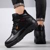 Fashion New Breathable Hiking Boots Men's High Tops Outdoor Hiking Shoes Fashion Men's Boots Non-slip Thick Soles Motorcycle Boots