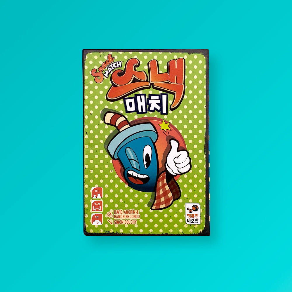 HappyBaobab Snack Match Board Game: Family Speed & Quick-Thinking Game