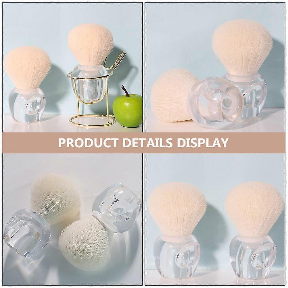 Fluffy Loose Powder Brush Blending Blush Brush Makeup Brush Set Soft Even Application for Women Girls Makeup Tools