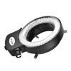 Microscope Camera 144 LED Beads Light Source Brightness Adjustable Ring Lamp