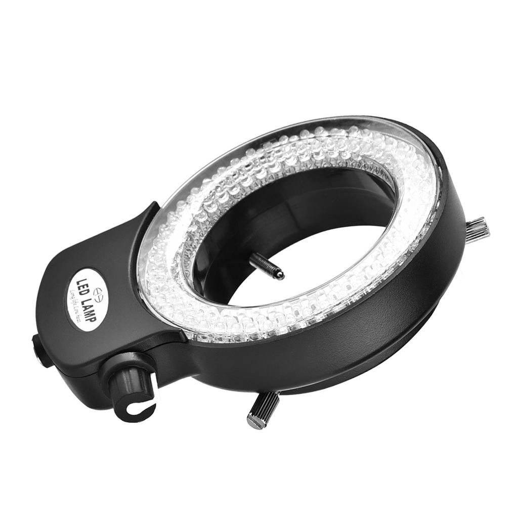 Microscope Camera 144 LED Beads Light Source Brightness Adjustable Ring Lamp