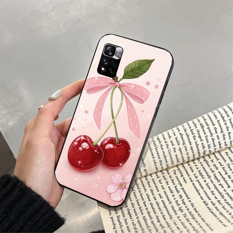 Phone Case For Xiaomi Redmi Note 14 Pro 14 13 12 11 10 Pro 14S 12S 11S Redmi 14C 13C 10 Lemon Strawberry Watermelon