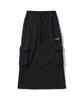 1993 Studio Wind Cargo Long Skirt_Black