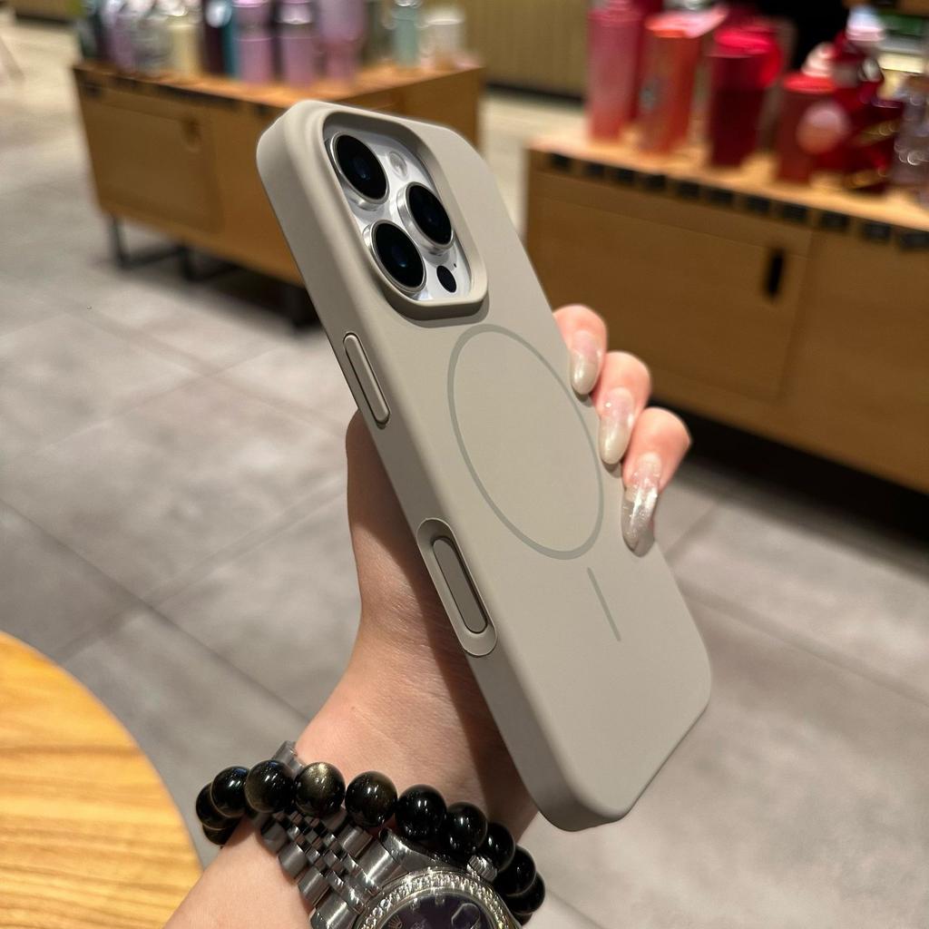 Applicable To iPhone17PROMAX Mobile Phone Case Integrated Camera Ai Button Liquid Silicone Magnetic Attraction Apple 16/15