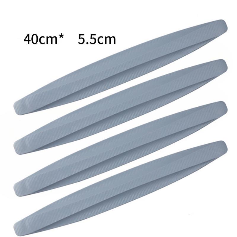 2/4pcs Car Bumper Protector Strip Guard Corner Protection Strips Scratch Protector Crash Blade Anti-collision Auto Accessories