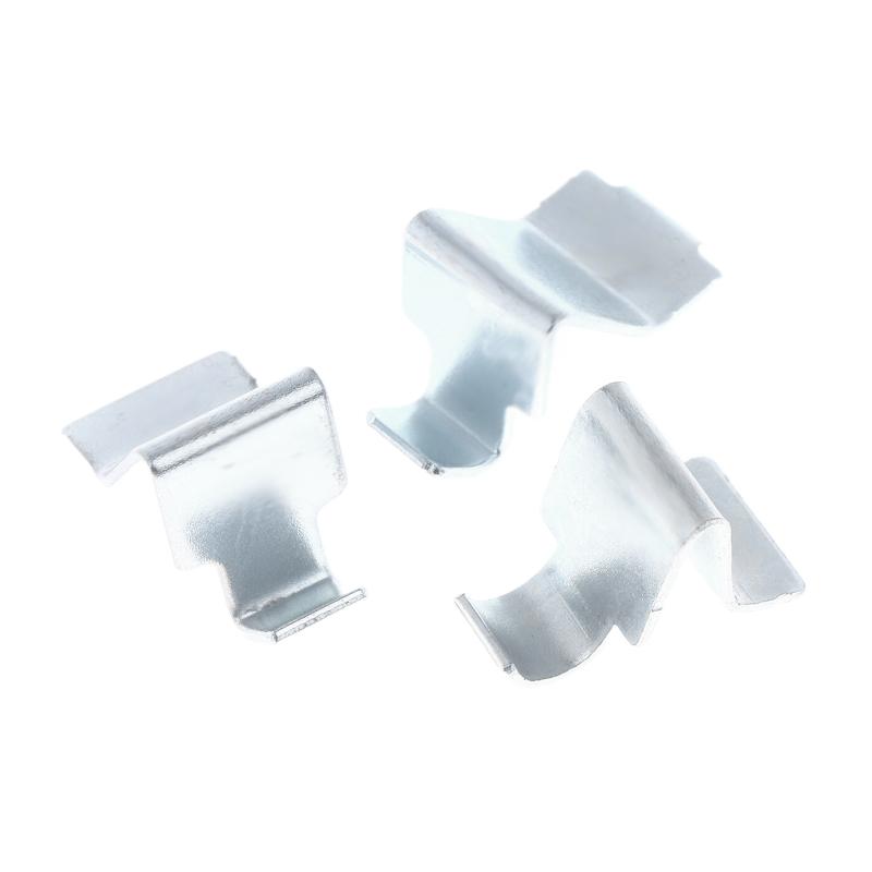 10 st Kraftiga Metallskåpshyllklämmor Hållbara Hyllstöd För Arkivskåp Hyllklämmor Justerbara Stöd Klämma